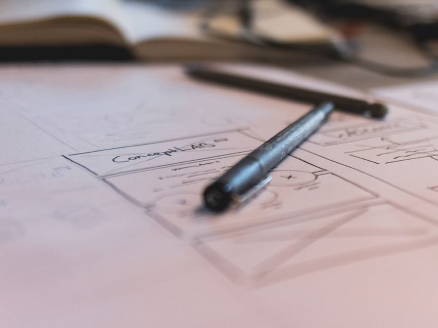 Imagem ilustrativa: Criação visual de websites